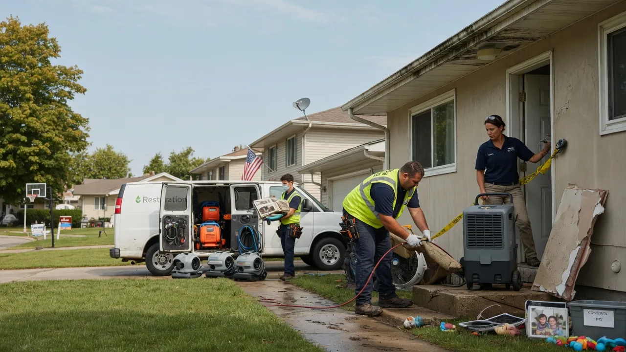 Water Damage Restoration in Hazelton, KS near me
